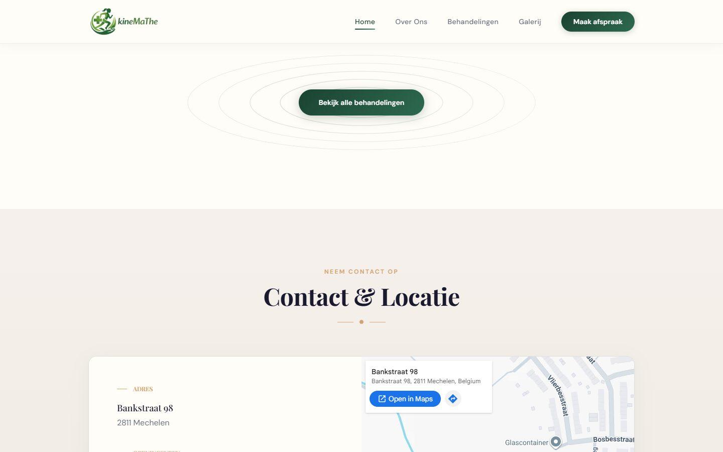 KineMaThe: contact en locatie in Mechelen